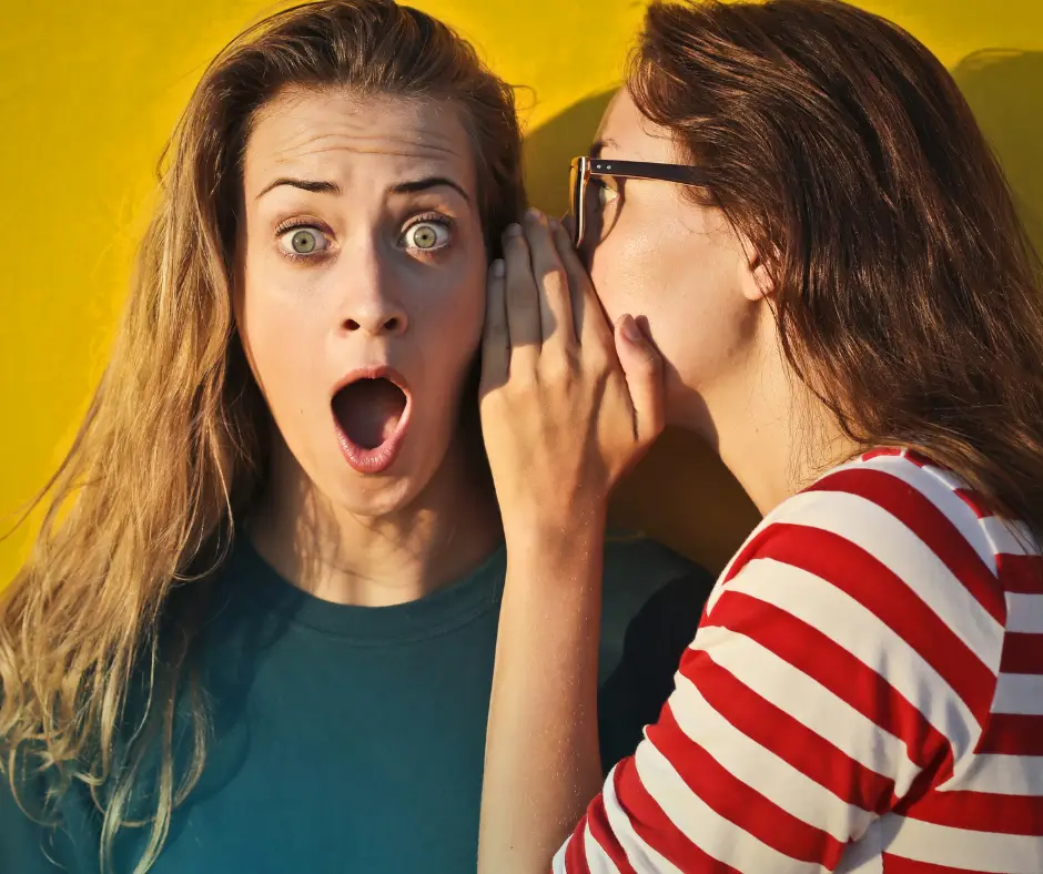 Woman telling friend about 1 secret to calm the nervous system.