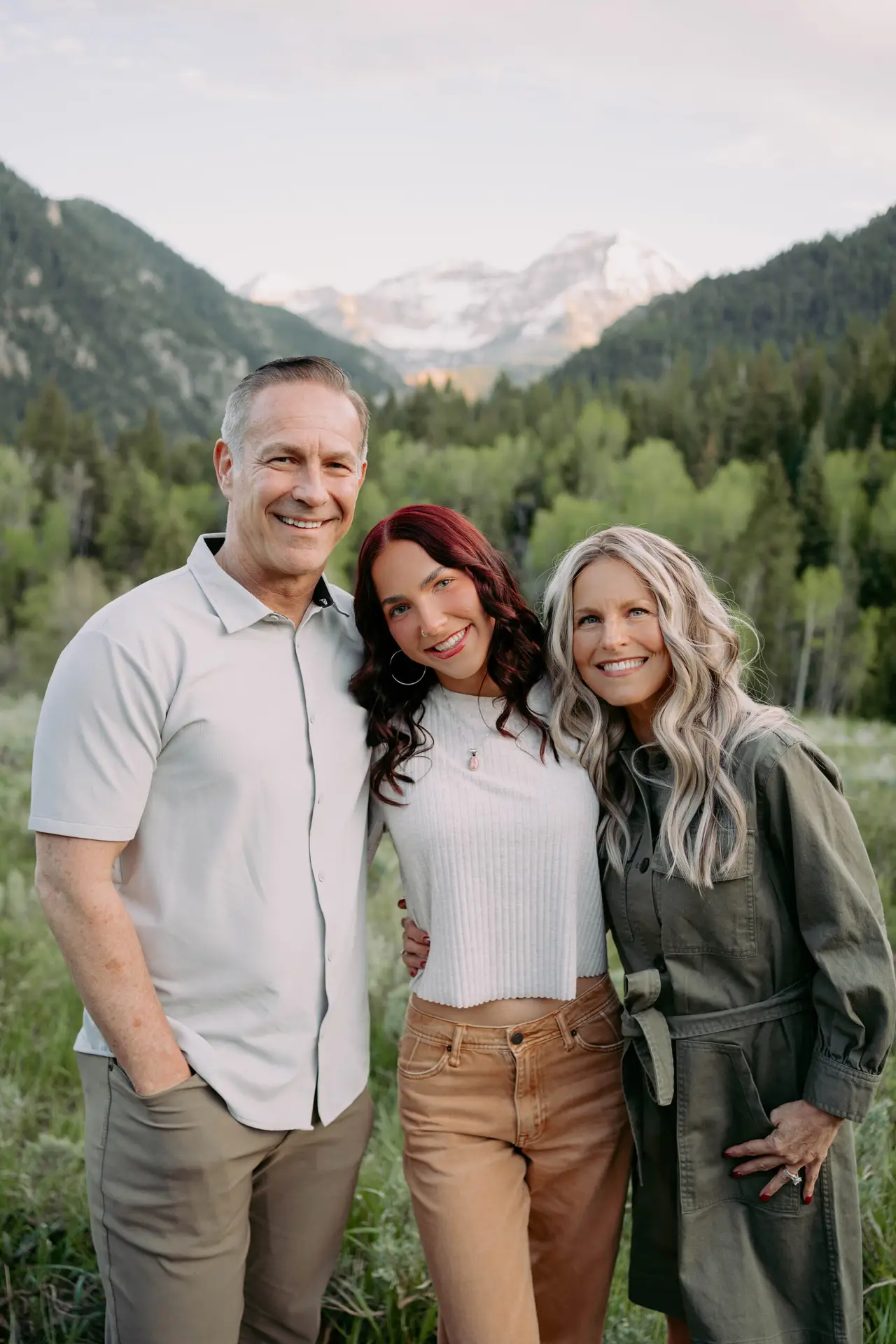 Troy, Valerie, and their daughter — the Clear Mind Utah family team in American Fork, Utah