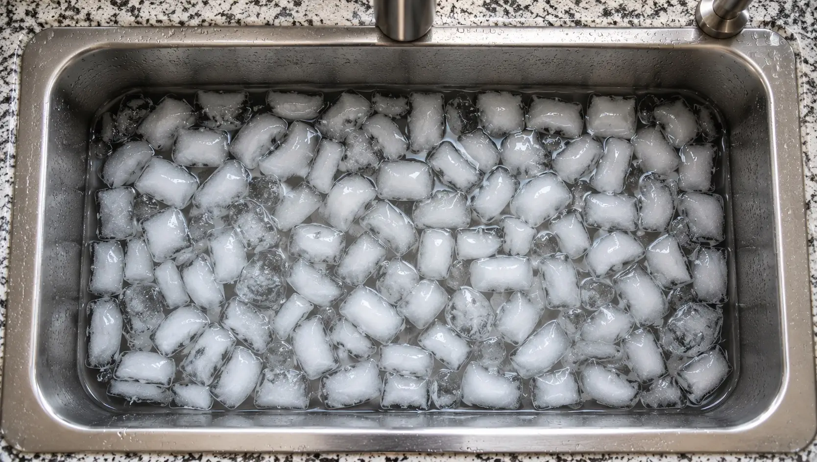 Nervous-system-reset-hero A kitchen sink filled with ice water — the starting point of a 30-day nervous system reset experiment | clear mind utah | clear mind utah