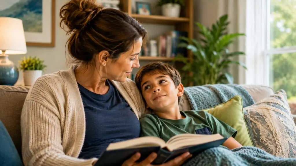 Adhd-trauma-parent-child-utah A parent and child sharing a calm moment together — understanding the overlap between adhd and trauma at clear mind utah | clear mind utah