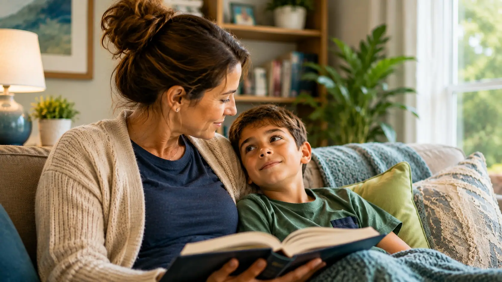 A parent and child sharing a calm moment together — understanding the overlap between adhd and trauma at clear mind utah | clear mind utah | clear mind utah