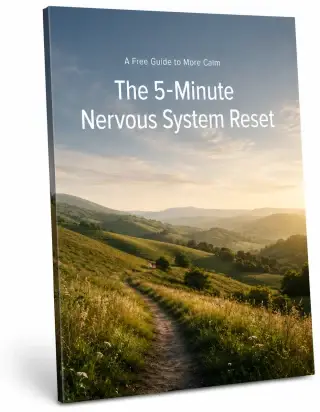 The 5-Minute Nervous System Reset free guide cover